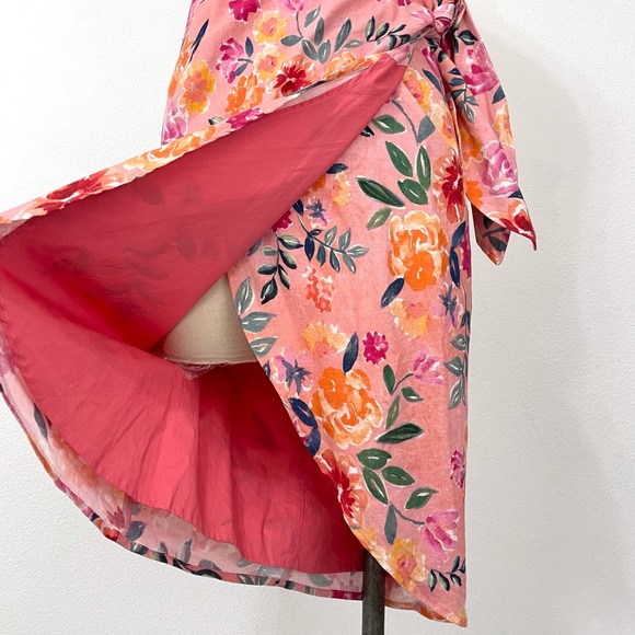 Lovers + Friends- Sunset Floral Orchid Dress XS - Picture 3 of 8